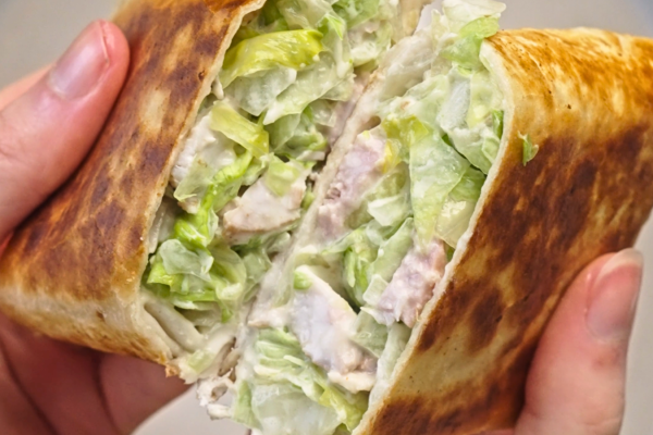 Chicken Caesar Salad Wrap