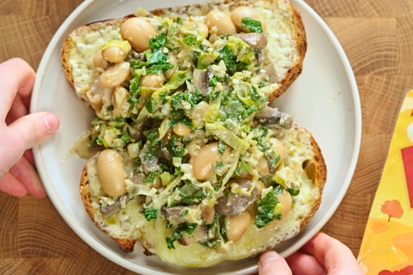 Miso Beans with Applewood